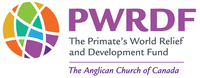 THE PRIMATE'S WORLD RELIEF AND DEVELOPMENT FUND (PWRDF) logo