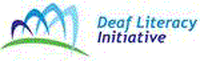 Deaf Literacy Initiative logo