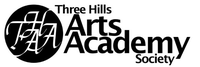 The Three Hills Arts Academy Society logo