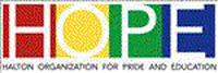 HALTON ORGANIZATION FOR PRIDE AND EDUCATION (HOPE) logo