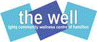 The LGBTQ (Lesbian, Gay, Bisexual, Transgender and Queer) Community Wellness Centre of Hamilton ("The Well") logo