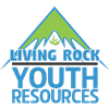 THE LIVING ROCK MINISTRIES logo