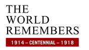 The World Remembers: 1914-1918 logo
