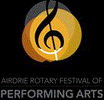 Airdrie Rotary Festival of Performing Arts logo