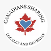 CANADIANS SHARING LOCALLY AND GLOBALLY logo