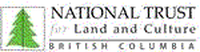 The National Trust for Land and Culture (B.C.) Society logo
