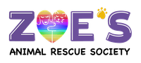 Zoe's Animal Rescue Society logo