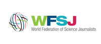 Fédération Mondiale des journalistes scientifiques / World Federation of Science logo