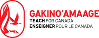 Teach For Canada–Gakinaamaage logo