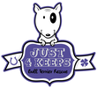 Just 4 Keeps Bull Terrier Rescue logo