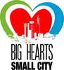 Big Hearts Small City logo