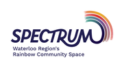 Spectrum Waterloo Region's Rainbow Community Space logo