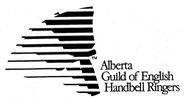 The Alberta Guild of English Handbell Ringers logo