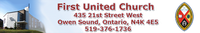 FIRST UNITED CHURCH logo