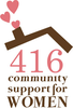 416 Community Support for Women logo