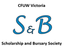 CANADIAN FEDERATION OF UNIVERSITY WOMEN VICTORIA SCHOLARSHIP AND BURSARY SOCIETY logo
