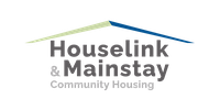 HOUSELINK AND MAINSTAY COMMUNITY HOUSING logo