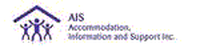 Accommodation, Information and Support Inc. "AIS" logo