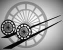 Entre deux roues ( Between Two Wheels ) logo