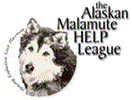 THE ALASKAN MALAMUTE HELP LEAGUE logo