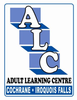 ADULT LEARNING CENTRE - Cochrane & Iroquois Falls logo