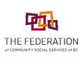 THE FEDERATION OF COMMUNITY SOCIAL SERVICES SOCIETY OF BRITISH COLUMBIA logo