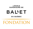 Fondation de l'École supérieure de ballet du Québec logo