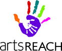 The artsREACH Society logo