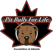 PITBULLS FOR LIFE FOUNDATION OF ALBERTA logo