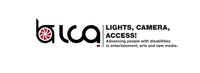 LIGHTS, CAMERA, ACCESS! logo