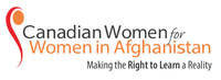 Canadian Women for Women in Afghanistan Inc. / Femmes canadiennes pour les femme logo