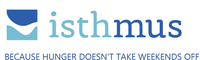 Isthmus Because Hunger doesn't take weekends off logo