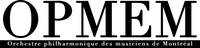 Orchestre philharmonique des musiciens de Montréal, OPMEM logo