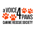A Voice 4 Paws Canine Rescue Society logo