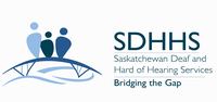 Saskatchewan Deaf and Hard of Hearing Services logo