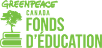 Fonds d’éducation Greenpeace Canada logo