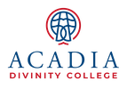 Acadia Divinity College logo