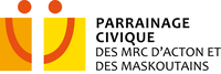 Parrainage civique des MRC d'Acton et des Maskoutains logo
