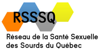Réseau de la santé sexuelle des Sourds du Québec logo