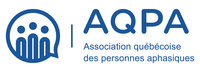 Association québécoise des personnes aphasiques logo