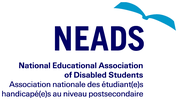 Association nationale des étudiant-e-s handicapé-e-s au niveau postsecondaire logo