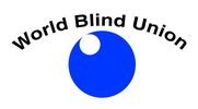 Union Mondiale des Aveugles logo