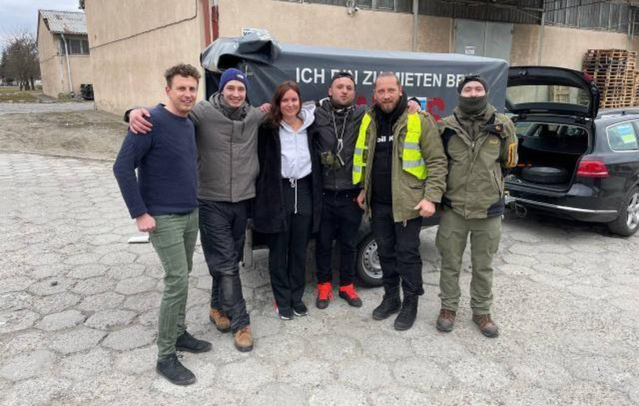 Ryan and Team in Ukraine