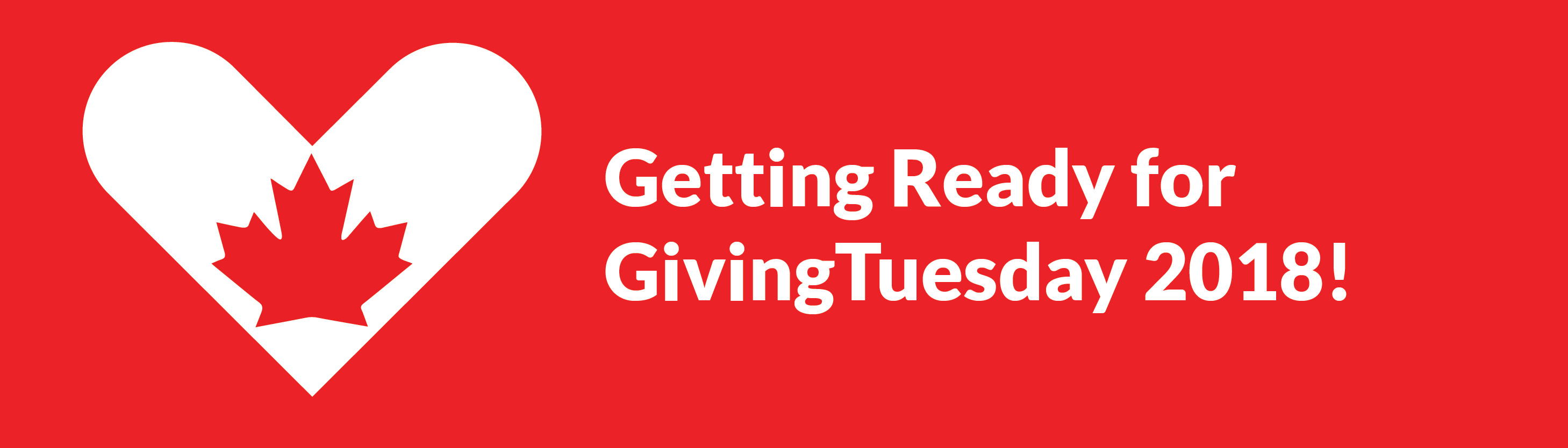 Getting Ready for Giving Tuesday
