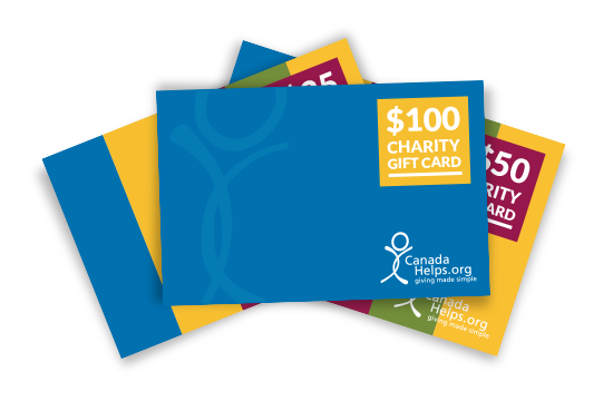 CanadaHelps Charity Gift Cards!