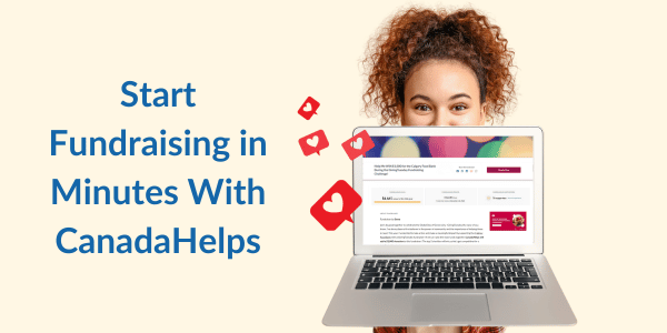 Launch an online fundraiser with CanadaHelps