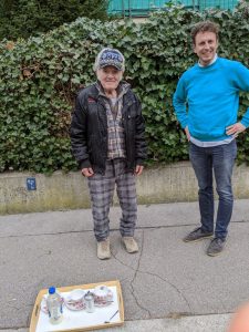 Ryan with a 94 year old in Ukraine