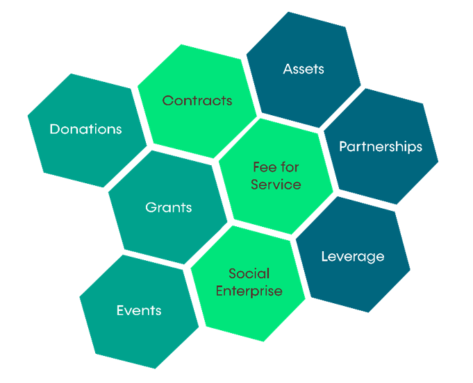Thriving Nonprofits Honeycomb Model