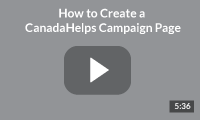 How To View Create A Campaign Page Video