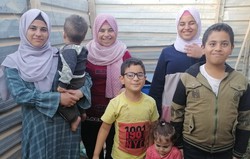 Rana's sister - Yasmin Faris refugee family support - CanaDon